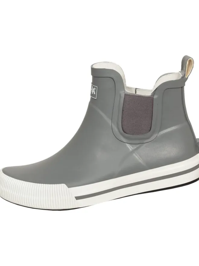 Bockstiegel Gummistiefel^Halbstiefel Momo in grau/weiß