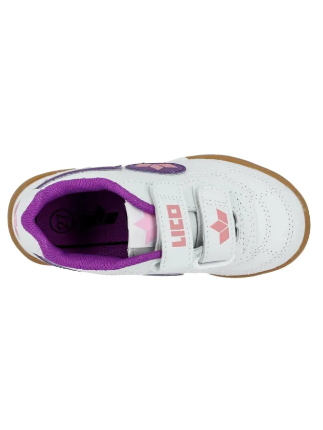 Lico Outdoor- & Sportschuhe·Trainings- & Sportschuhe^Hallenschuh "Bernie V" in Weiß