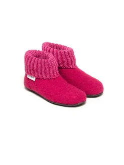 Gottstein Hausschuhe^Hausschuh Alpine Boot FE in pink