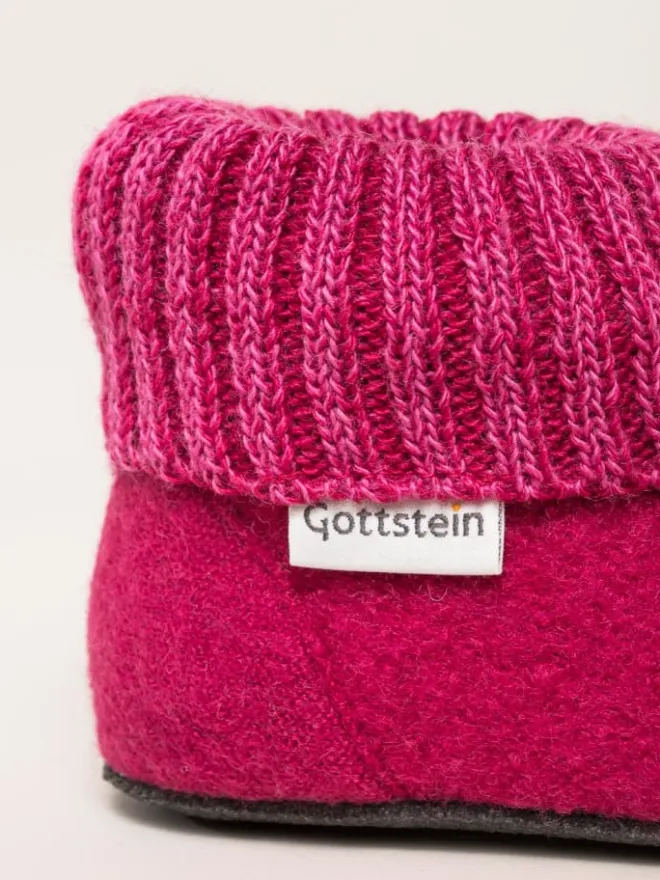 Gottstein Hausschuhe^Hausschuh Alpine Boot FE in pink