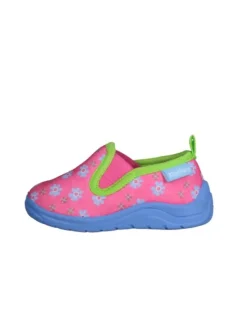 Hausschuh Blumen in Pink>Playshoes Hot