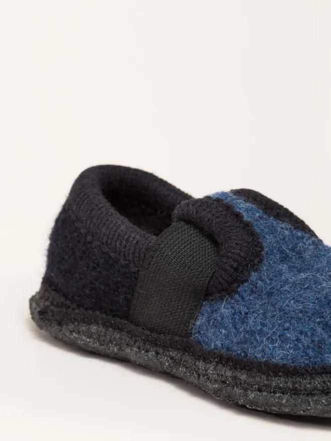 Hausschuh Bobby UNI in jeansblau/nachtblau>kitz-pichler Discount