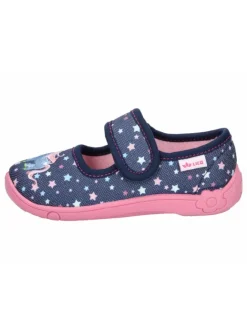 Hausschuh "Cookie Girl" in Blau>Lico Online