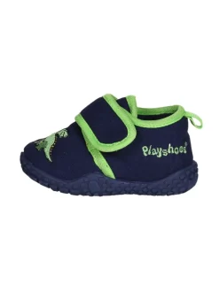 Playshoes Hausschuhe^Hausschuh Drache in Marine
