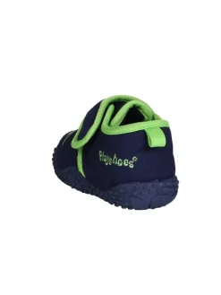 Playshoes Hausschuhe^Hausschuh Drache in Marine