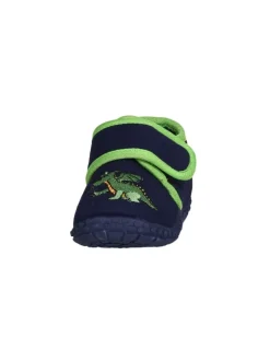 Playshoes Hausschuhe^Hausschuh Drache in Marine