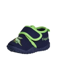 Playshoes Hausschuhe^Hausschuh Drache in Marine