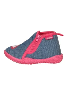 Playshoes Hausschuhe^Hausschuh Einhorn in Jeansblau