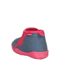 Playshoes Hausschuhe^Hausschuh Einhorn in Jeansblau