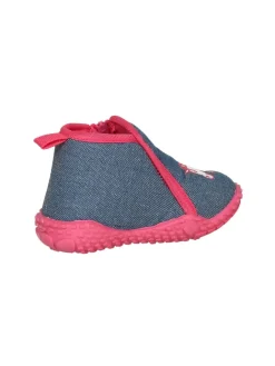 Playshoes Hausschuhe^Hausschuh Einhorn in Jeansblau