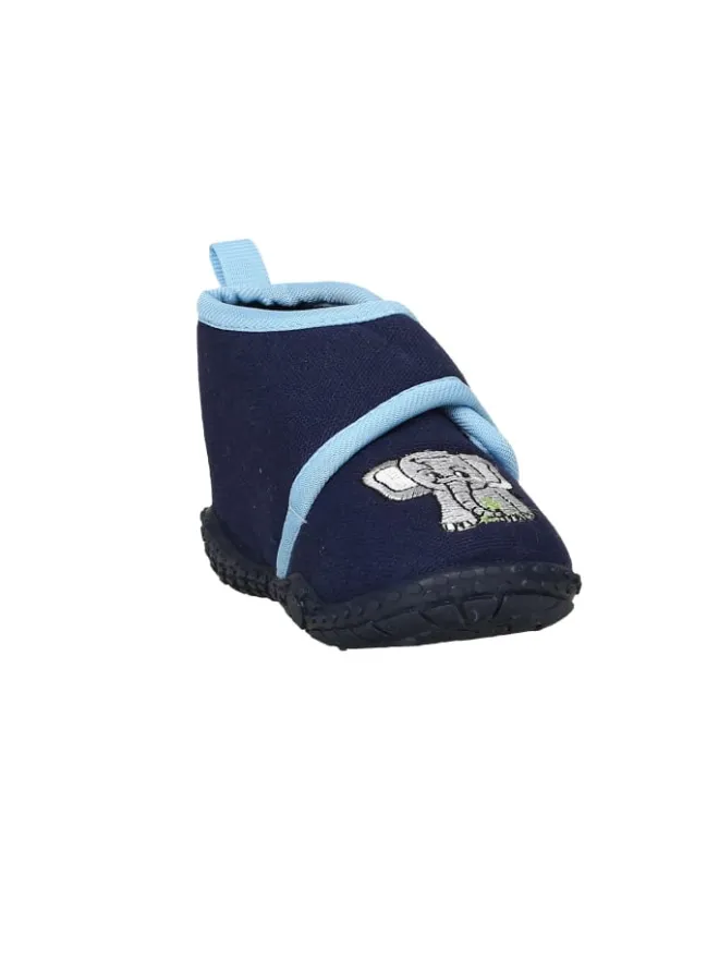 Hausschuh Elefant in Marine>Playshoes Hot