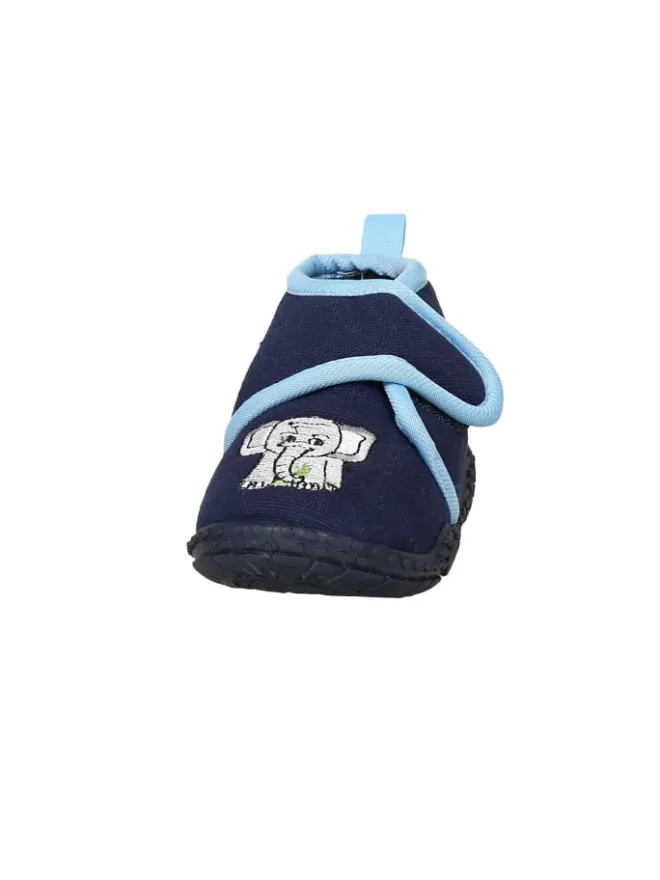 Hausschuh Elefant in Marine>Playshoes Hot