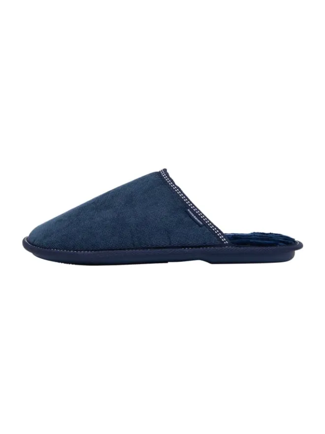 Hausschuh England in Navy>Bruno Banani Best