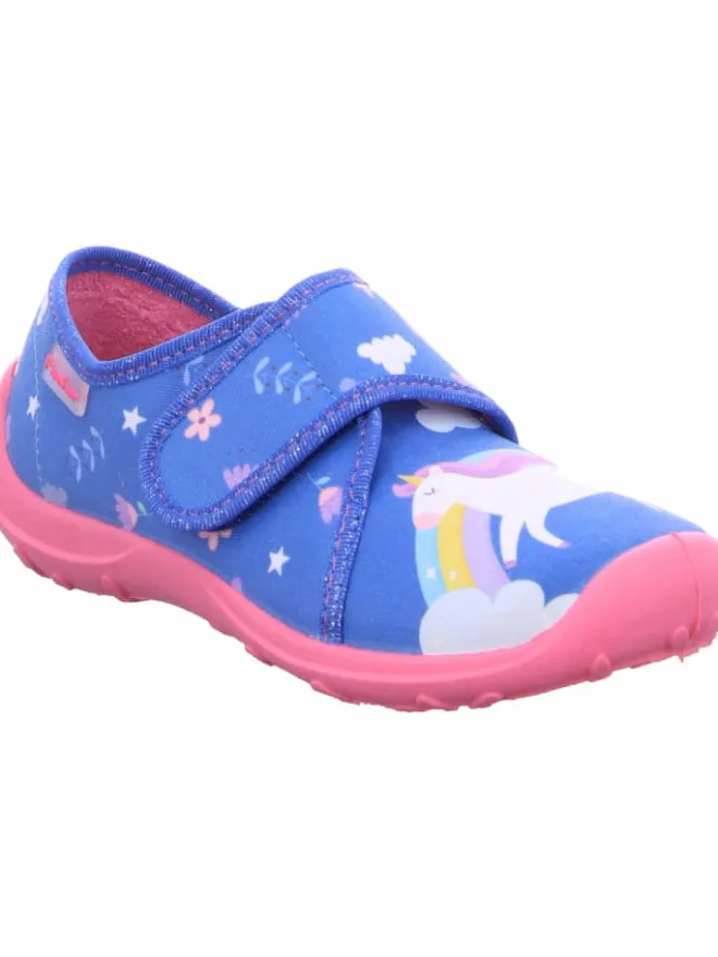 Fischer Markenschuh Hausschuhe^Hausschuh in blau