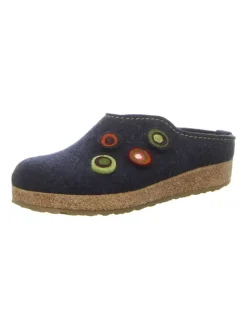 Hausschuh in blau>HAFLINGER Discount