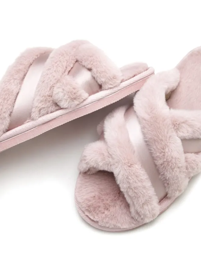 Hausschuh in rosé>Vivance New