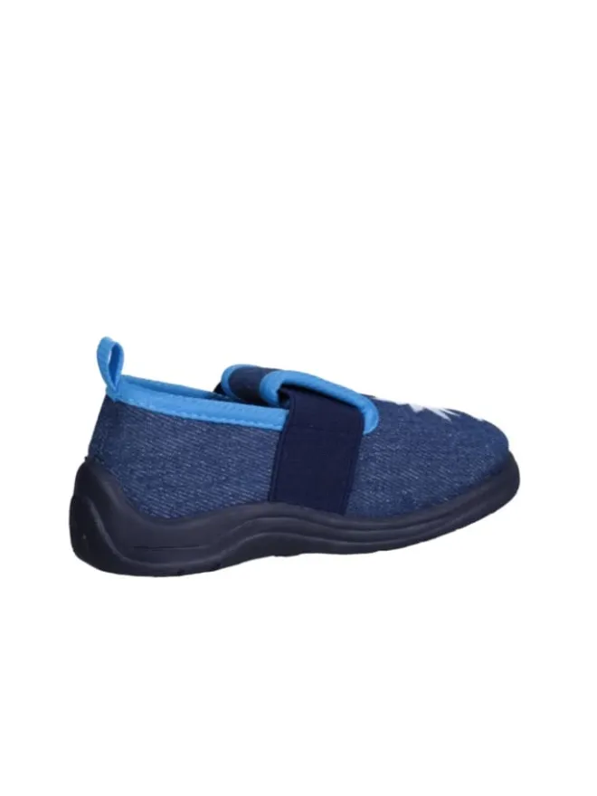 Hausschuh Monster in Jeansblau>Playshoes Hot