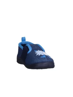 Hausschuh Monster in Jeansblau><noscript><img width=