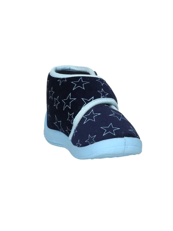 Playshoes Hausschuhe^Hausschuh Pastell in Marine