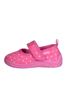 Hausschuh Punkte in Pink>Playshoes Best