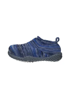 Hausschuh Strick in Blau>Playshoes Discount
