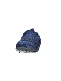 Hausschuh Strick in Blau><noscript><img width=