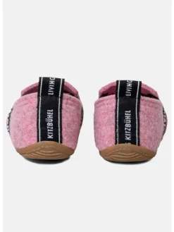 Hausschuh T-Modell Filz in Wild rose><noscript><img width=