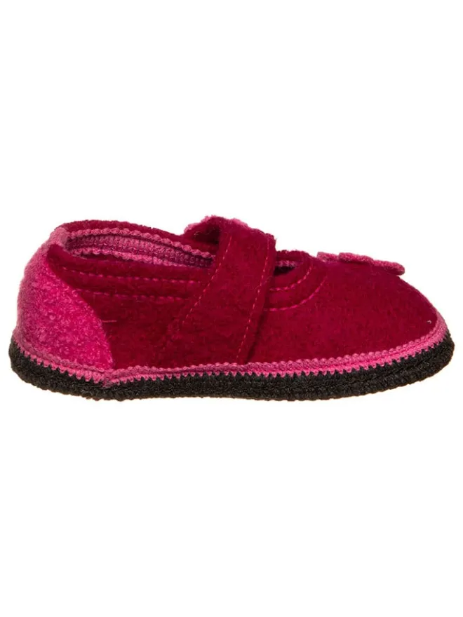 kitz-pichler Hausschuhe|Hausschuhe^Hausschuhe "Becky" in Pink/ Rot