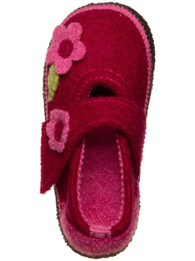 kitz-pichler Hausschuhe|Hausschuhe^Hausschuhe "Becky" in Pink/ Rot