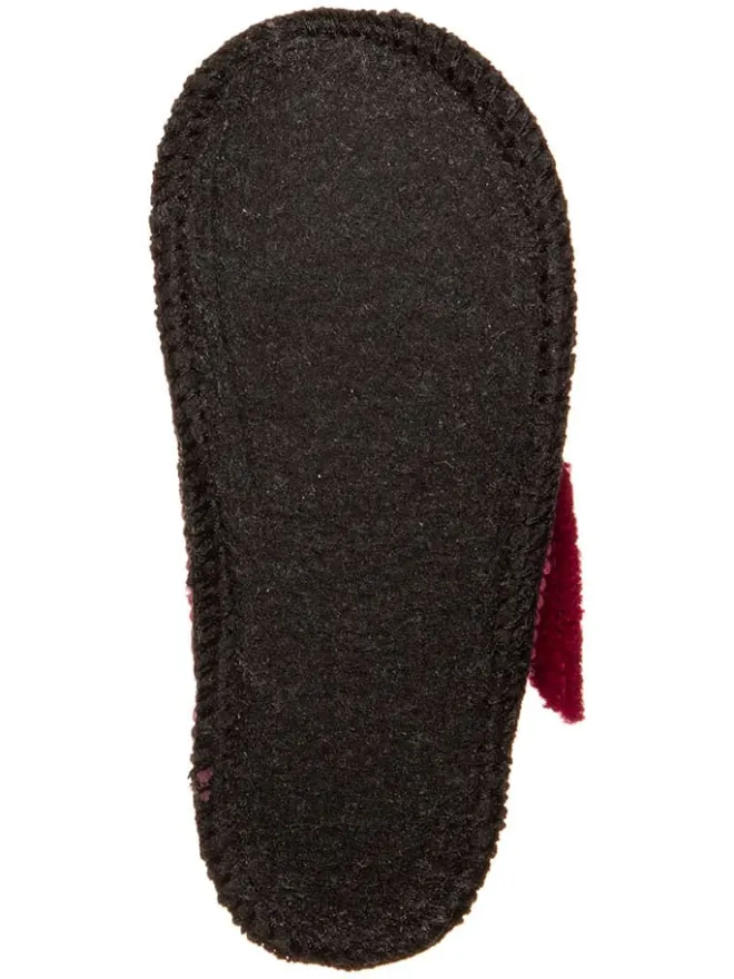 kitz-pichler Hausschuhe|Hausschuhe^Hausschuhe "Becky" in Pink/ Rot