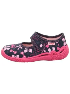 superfit Hausschuhe^Hausschuhe "Belinda" in Dunkelblau/ Pink
