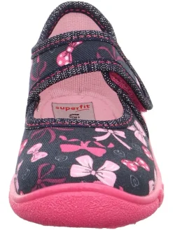superfit Hausschuhe^Hausschuhe "Belinda" in Dunkelblau/ Pink