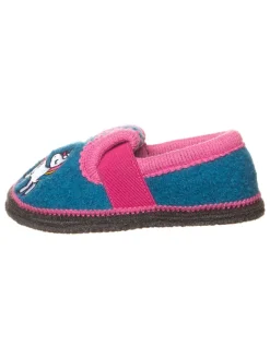 Hausschuhe "Bobby Einhorn" in Blau>lamino Clearance