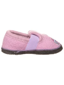 Hausschuhe "Bobby Einhorn" in Rosa>lamino Hot