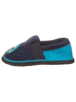 Hausschuhe "Bobby Floh" in Blau>kitz-pichler Hot