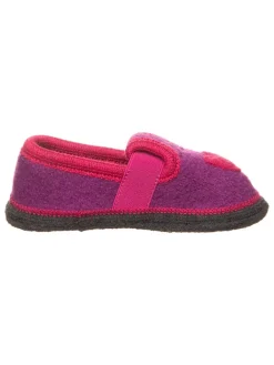 Hausschuhe "Bobby Herz" in Lila>lamino Sale