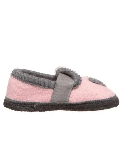 lamino Hausschuhe|Hausschuhe^Hausschuhe "Bobby Herz" in Rosa