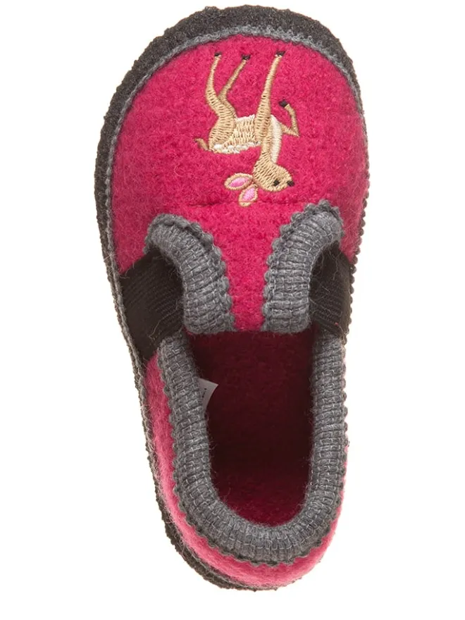 lamino Hausschuhe|Hausschuhe^Hausschuhe "Bobby Reh" in Pink