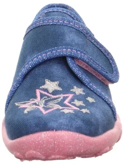 Hausschuhe "Bonny" in Blau/ Rosa>superfit Discount