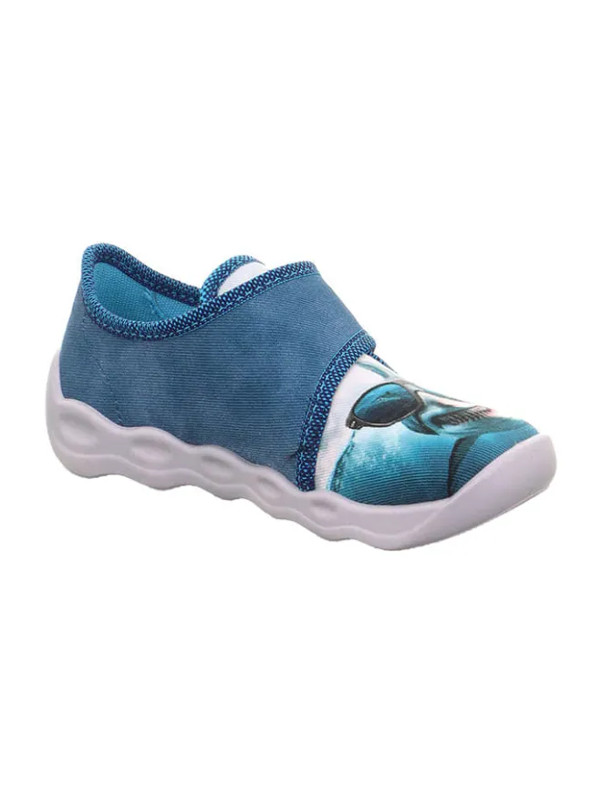 Hausschuhe "Bubble" in Blau>superfit