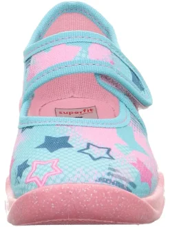 superfit Hausschuhe^Hausschuhe "Bubble" in Hellblau/ Rosa