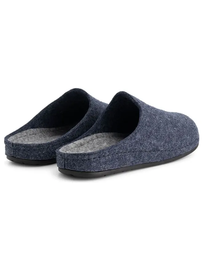 Hausschuhe "Come Home" in Dunkelblau>TRAVELIN' Clearance