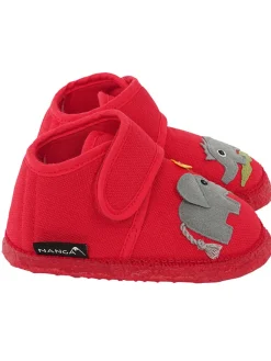 Hausschuhe "Dumbo" in Rot>NANGA New