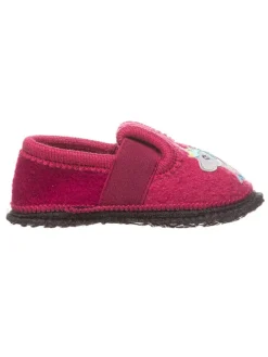 kitz-pichler Hausschuhe|Hausschuhe^Hausschuhe "Einhorn" in Fuchsia
