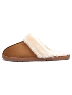 Hausschuhe "Emefa" in Hellbraun>ISLAND BOOT New