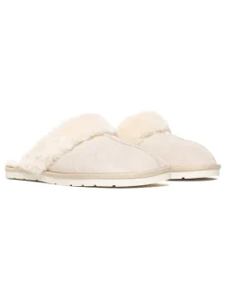 Hausschuhe "Emilija" in Creme>Blackfield New