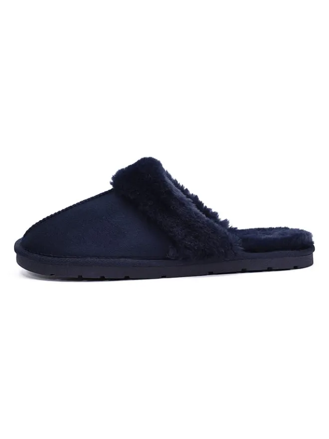 Blackfield Clogs & Pantoletten|Hausschuhe^Hausschuhe "Emilija" in Dunkelblau