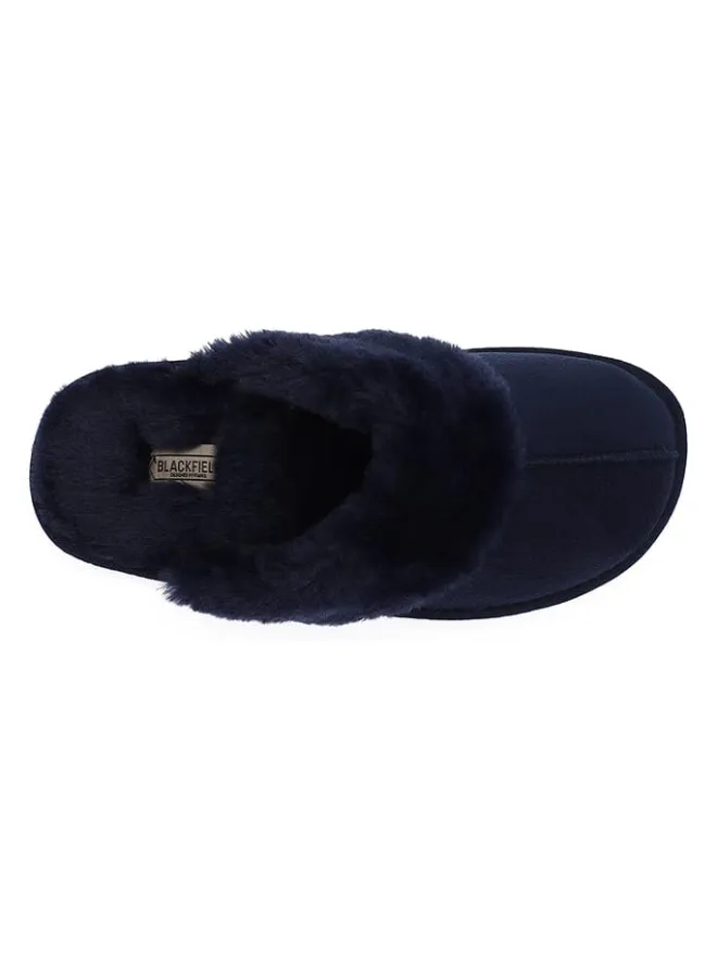Blackfield Clogs & Pantoletten|Hausschuhe^Hausschuhe "Emilija" in Dunkelblau