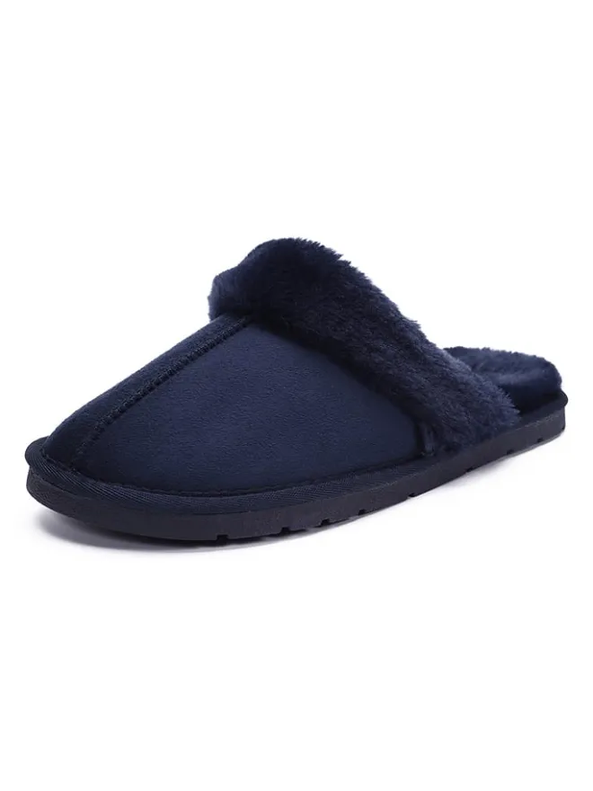 Blackfield Clogs & Pantoletten|Hausschuhe^Hausschuhe "Emilija" in Dunkelblau