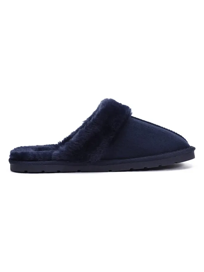 Blackfield Clogs & Pantoletten|Hausschuhe^Hausschuhe "Emilija" in Dunkelblau